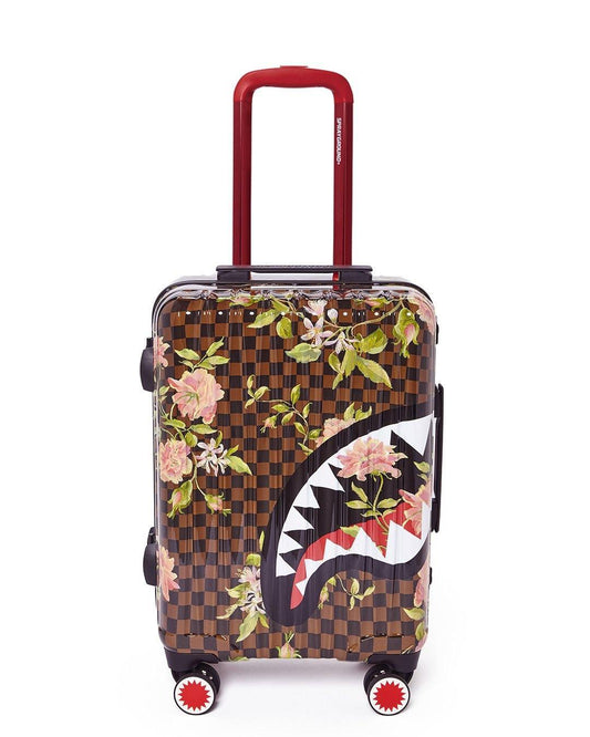 Sprayground New | SHARKFLOWER 21.5” CARRY-ON SHARKNAUTICS LUGGAGE