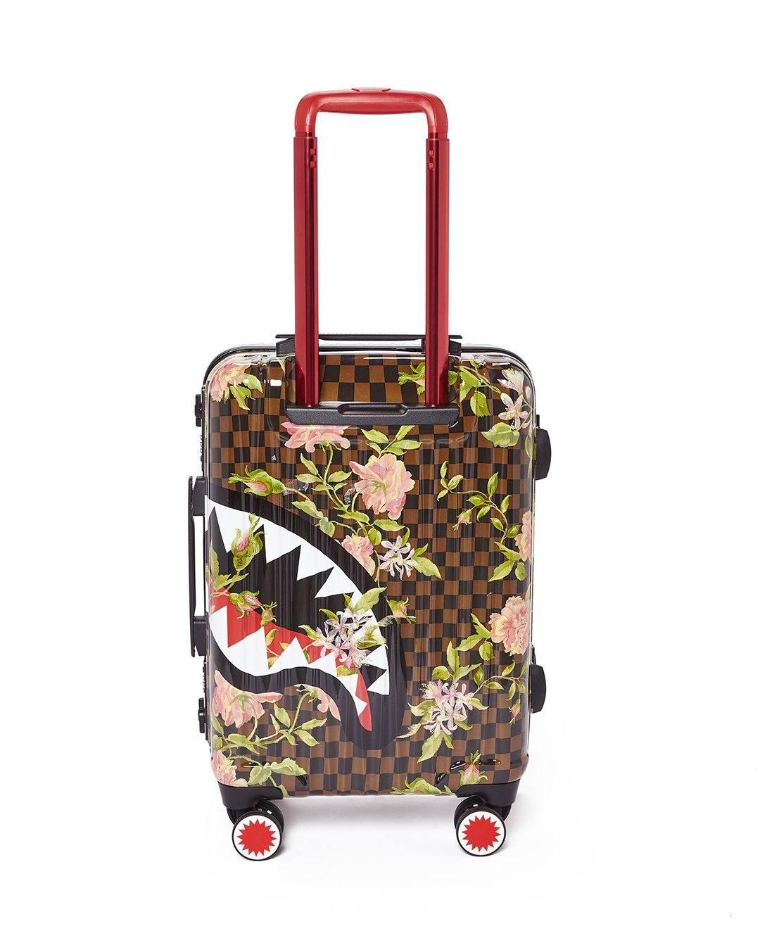 Sprayground New | SHARKFLOWER 21.5” CARRY-ON SHARKNAUTICS LUGGAGE