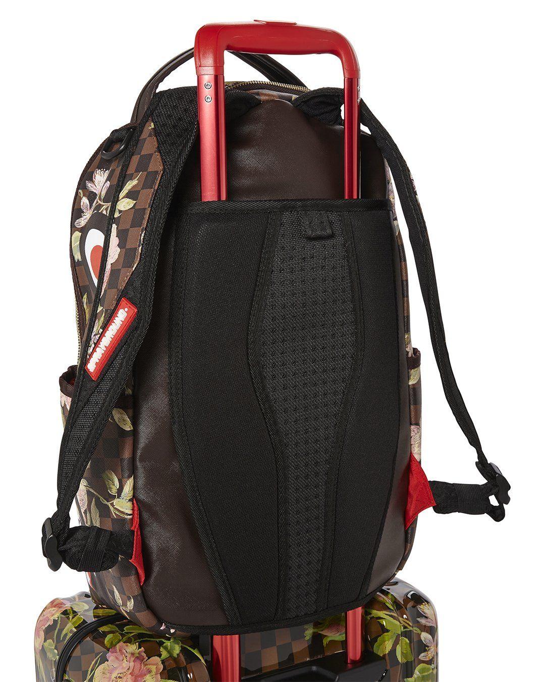 Sprayground New | SHARKFLOWER 21.5” CARRY-ON SHARKNAUTICS LUGGAGE