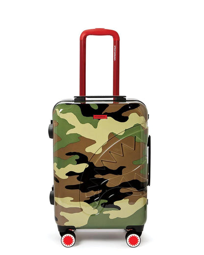 Sprayground Featured | JUNGLE PARIS 21.5” CARRY-ON SHARKITECTURE LUGGAGE