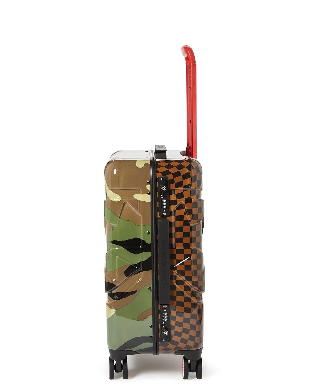 Sprayground Featured | JUNGLE PARIS 21.5” CARRY-ON SHARKITECTURE LUGGAGE