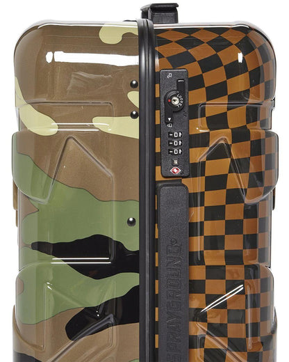 Sprayground Featured | JUNGLE PARIS 21.5” CARRY-ON SHARKITECTURE LUGGAGE