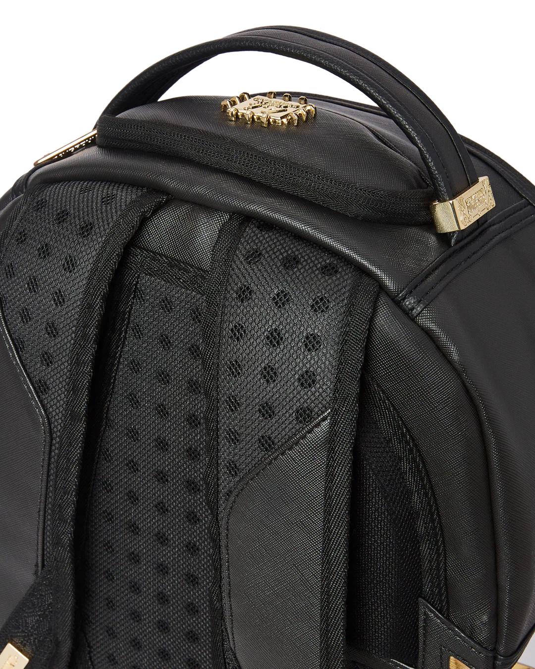 Sprayground Popular | A.i.3 SHARK BITE BLACK GOLD BACKPACK (DLXV)