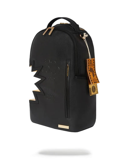 Sprayground Popular | A.i.3 SHARK BITE BLACK GOLD BACKPACK (DLXV)