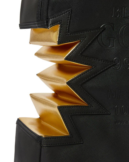 Sprayground Popular | A.i.3 SHARK BITE BLACK GOLD BACKPACK (DLXV)