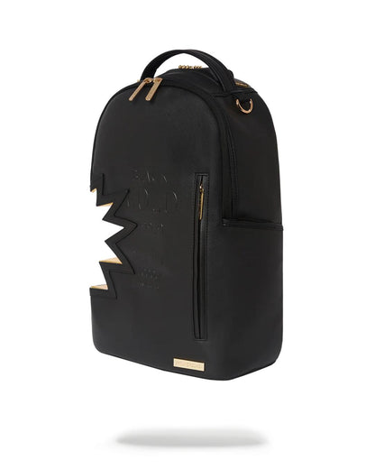 Sprayground Popular | A.i.3 SHARK BITE BLACK GOLD BACKPACK (DLXV)