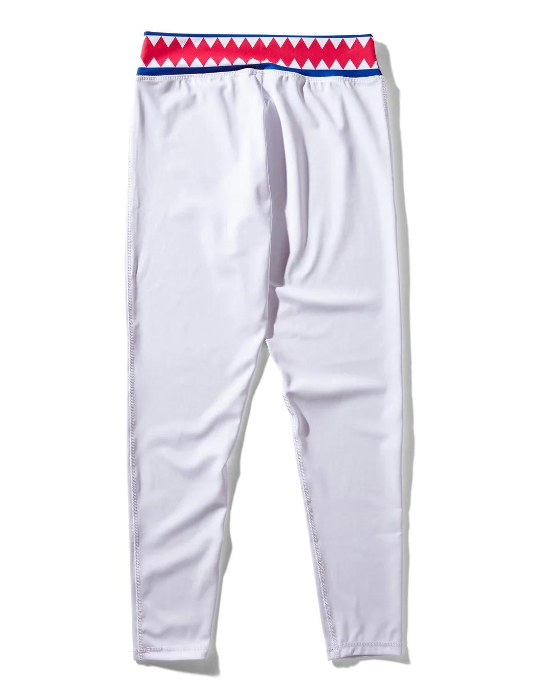 Sprayground Recommended | YOGA DRIP TIGHTS (WHITE)