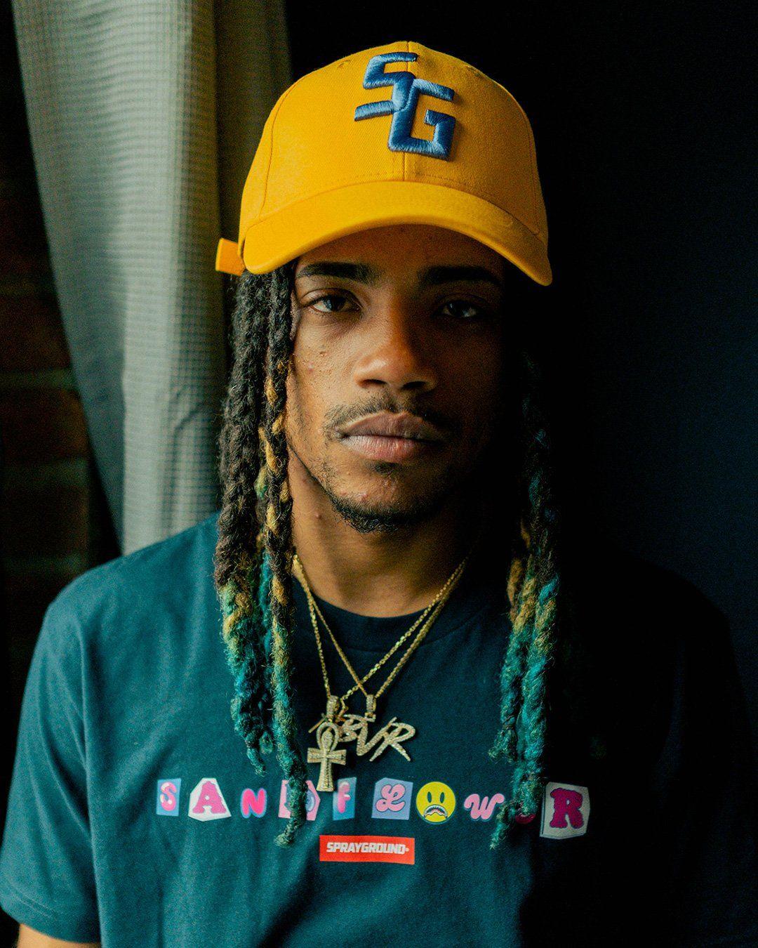 Sprayground Essential | VIBE CHECK T-SHIRT (NAVY)