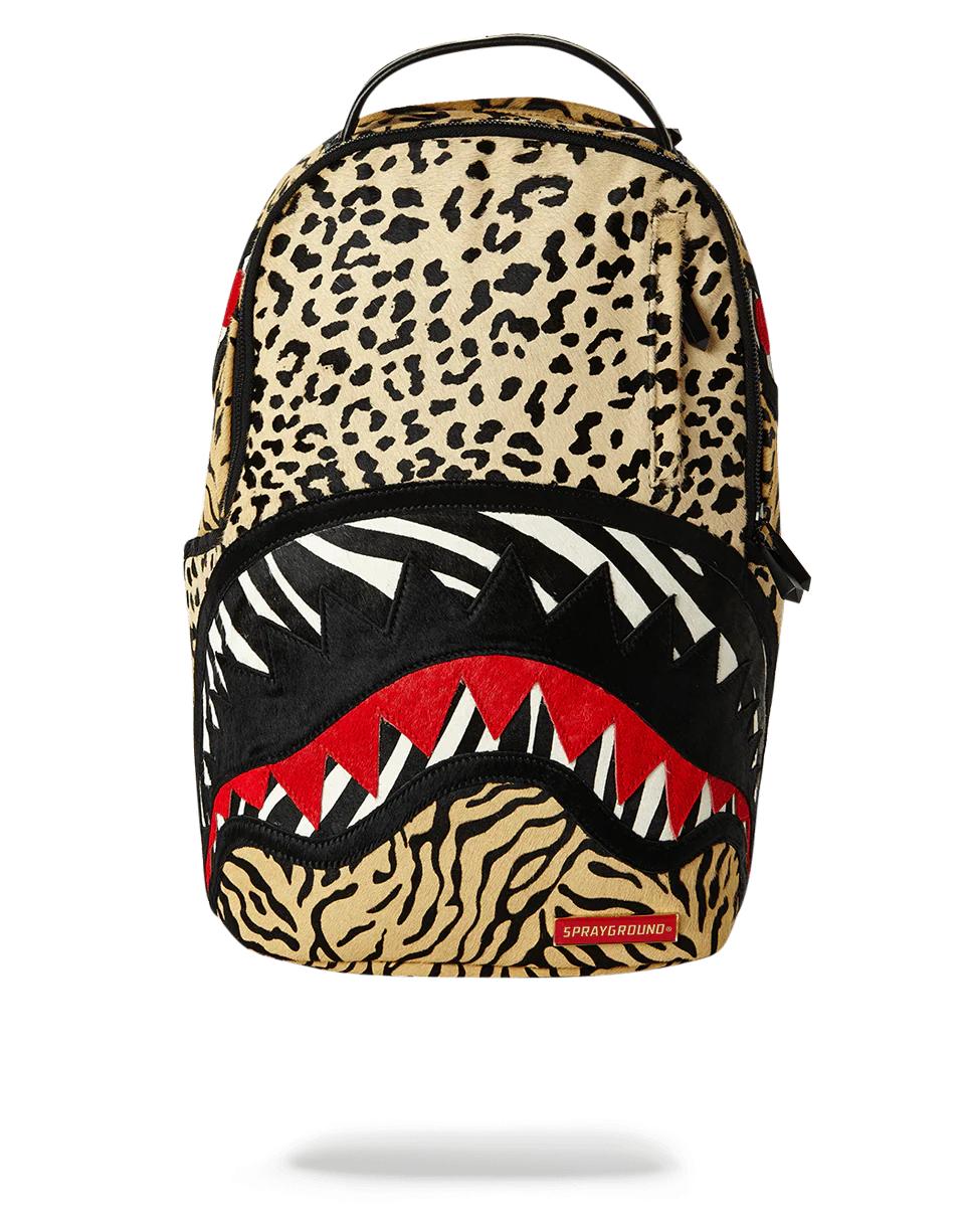Sprayground Best Seller | SAFARI SHARK (PONY HAIR/LEATHER) LIMITED TO 50 PCS