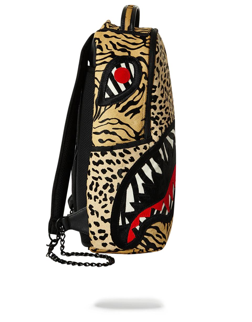 Sprayground Best Seller | SAFARI SHARK (PONY HAIR/LEATHER) LIMITED TO 50 PCS