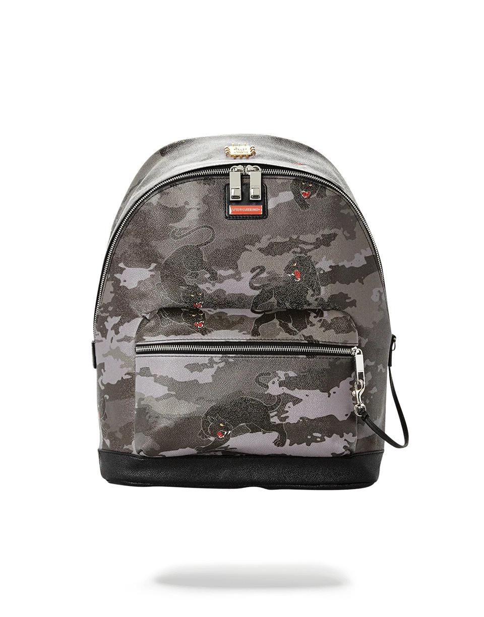 Sprayground Signature | BLACK PANTHERA CAMO EMPEROR