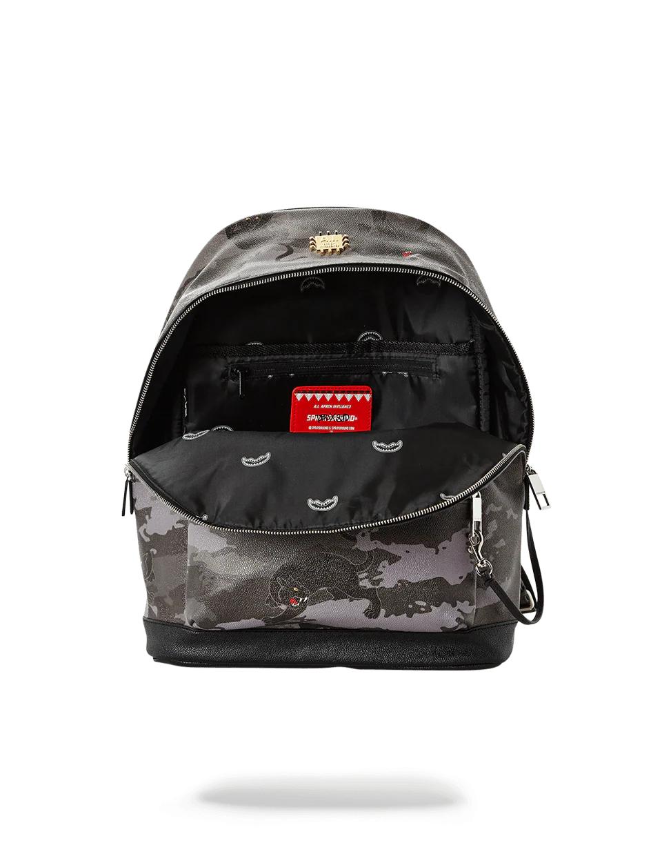 Sprayground Signature | BLACK PANTHERA CAMO EMPEROR