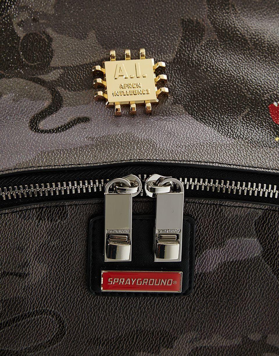 Sprayground Signature | BLACK PANTHERA CAMO EMPEROR