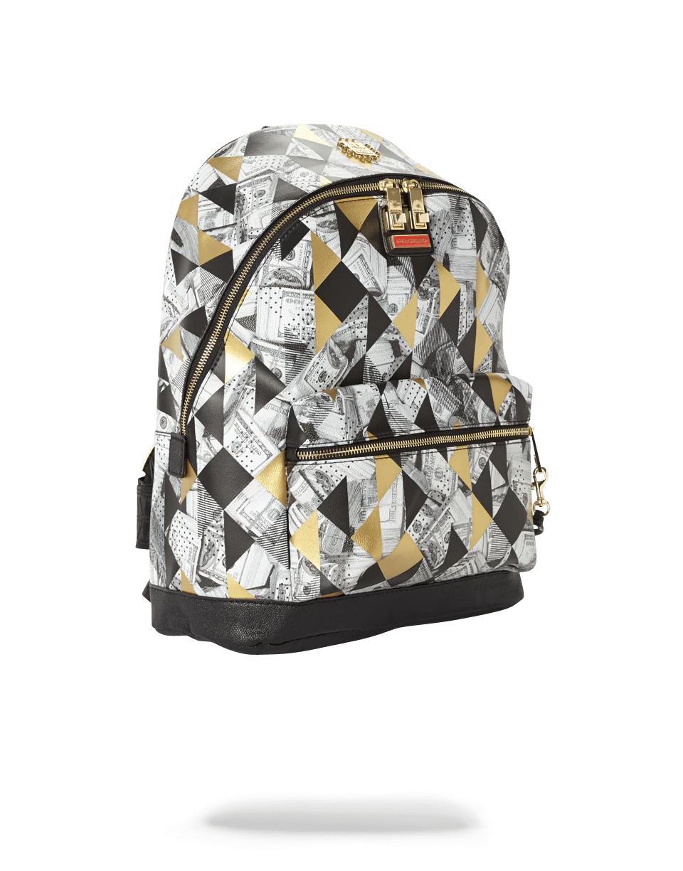 Sprayground Classic | 6-STRAP FRACTAL MONEY EMPEROR