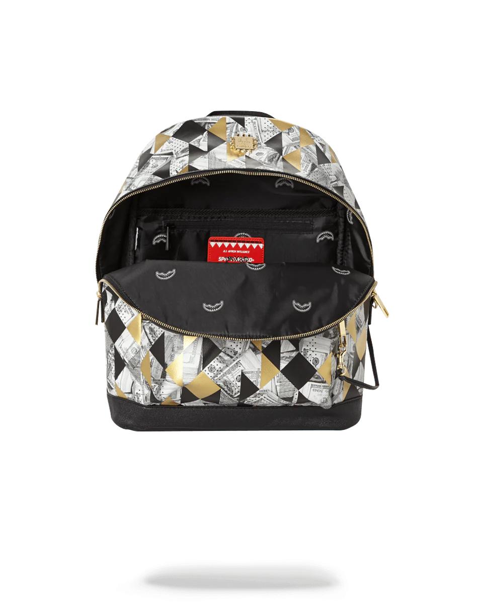 Sprayground Classic | 6-STRAP FRACTAL MONEY EMPEROR