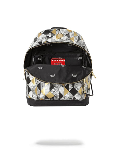 Sprayground Classic | 6-STRAP FRACTAL MONEY EMPEROR