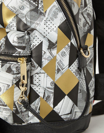 Sprayground Classic | 6-STRAP FRACTAL MONEY EMPEROR