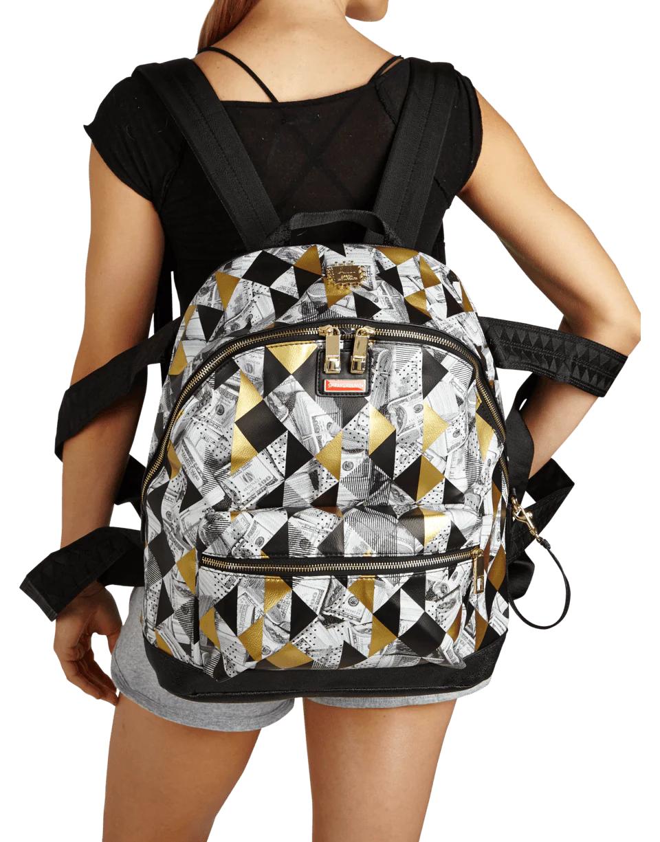 Sprayground Classic | 6-STRAP FRACTAL MONEY EMPEROR