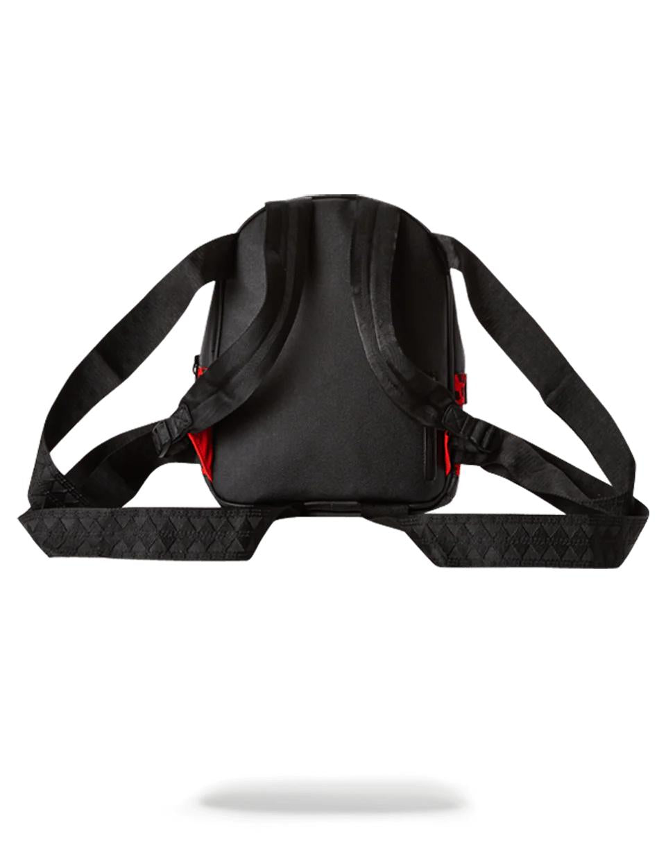 Sprayground New | 6-STRAP RED LEOPARD EMPRESS (PONY HAIR)