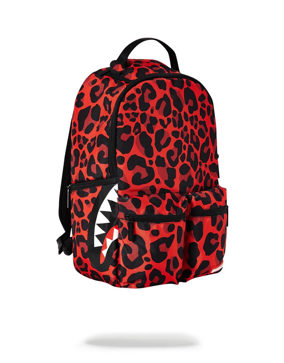 Sprayground Trending | RED LEOPARD DOUBLE CARGO