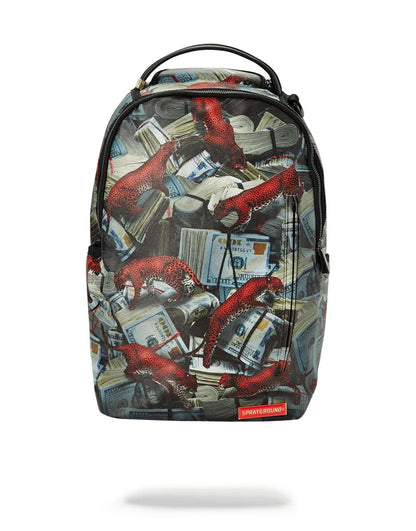 Sprayground Best Seller | RED LEOPARD MONEY