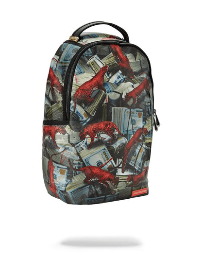 Sprayground Best Seller | RED LEOPARD MONEY