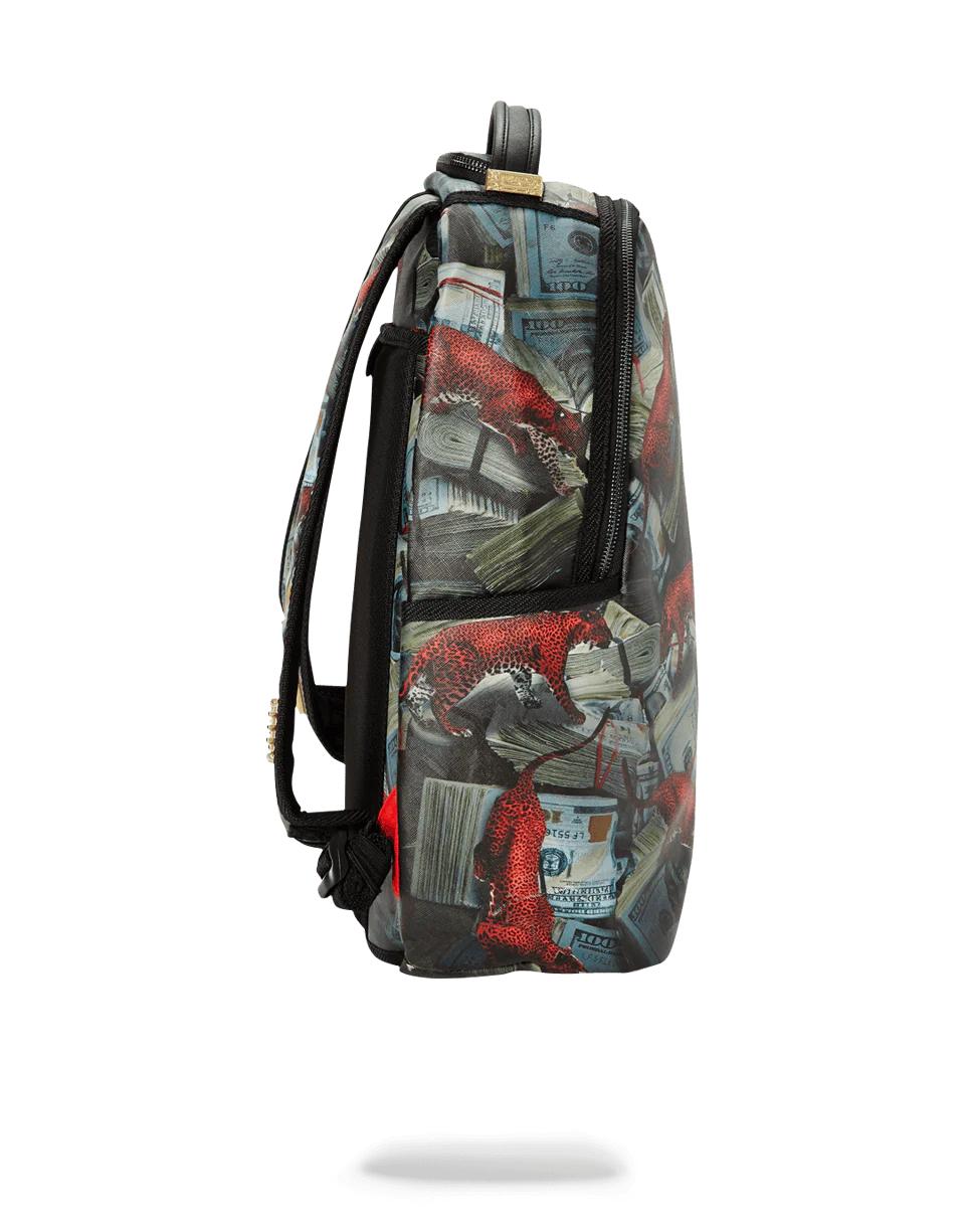 Sprayground Best Seller | RED LEOPARD MONEY