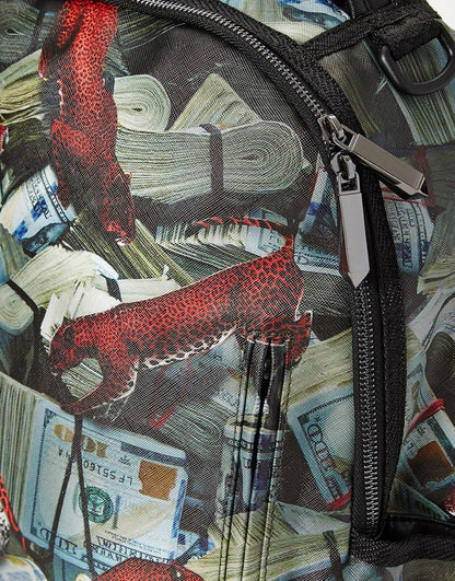 Sprayground Best Seller | RED LEOPARD MONEY
