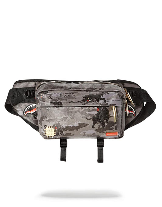 Sprayground Exclusive | BLACK PANTHERA CAMO CROSSBODY