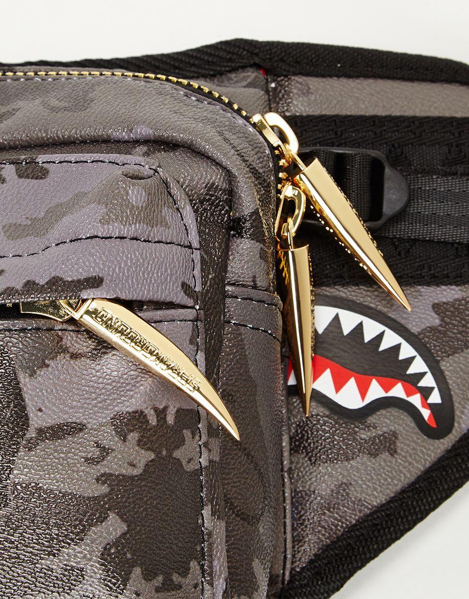 Sprayground Exclusive | BLACK PANTHERA CAMO CROSSBODY