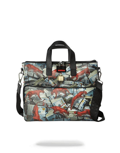 Sprayground Classic | RED LEOPARD MONEY TRAVEL CASE