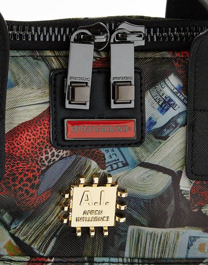 Sprayground Classic | RED LEOPARD MONEY TRAVEL CASE