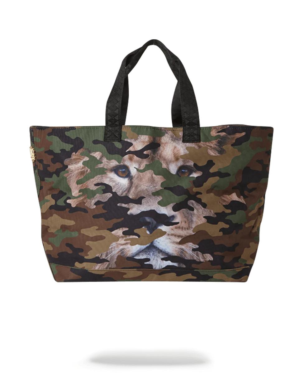 Sprayground Essential | LION CAMO TOTE BAG