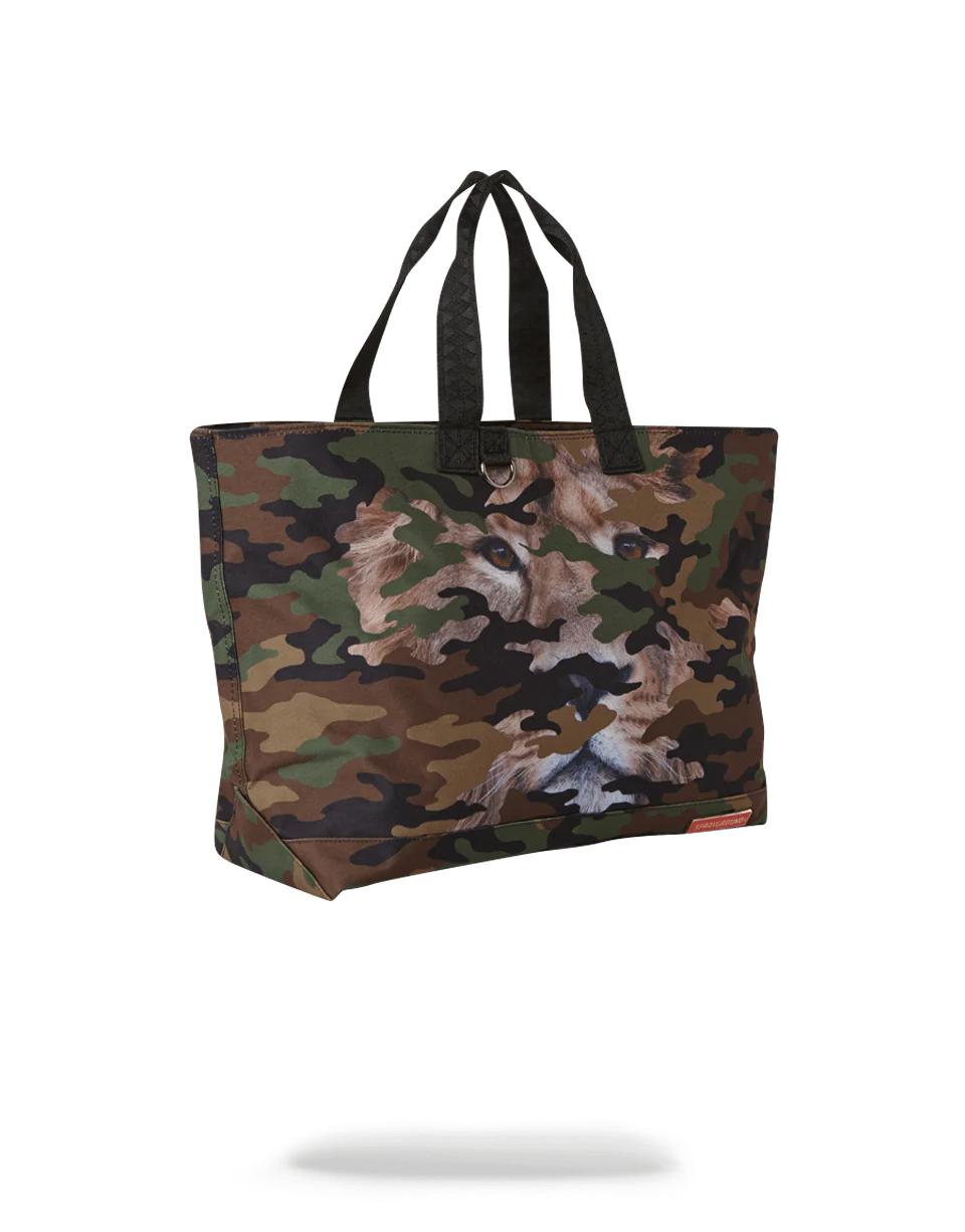 Sprayground Essential | LION CAMO TOTE BAG