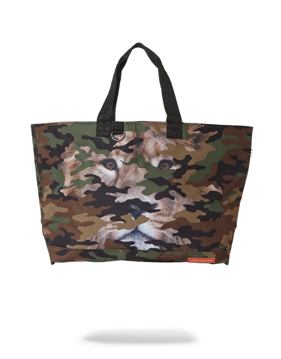 Sprayground Essential | LION CAMO TOTE BAG