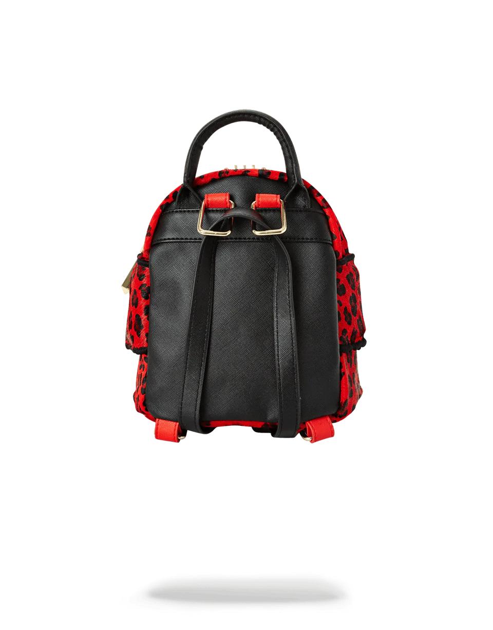 Sprayground Premium | RED LEOPARD ANGEL (PONY HAIR)