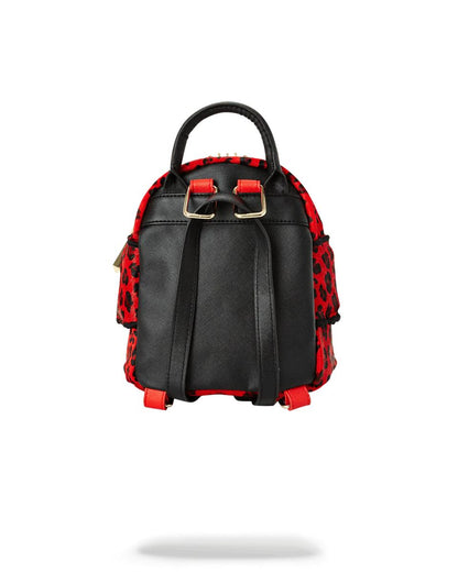 Sprayground Premium | RED LEOPARD ANGEL (PONY HAIR)
