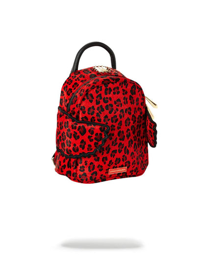 Sprayground Premium | RED LEOPARD ANGEL (PONY HAIR)