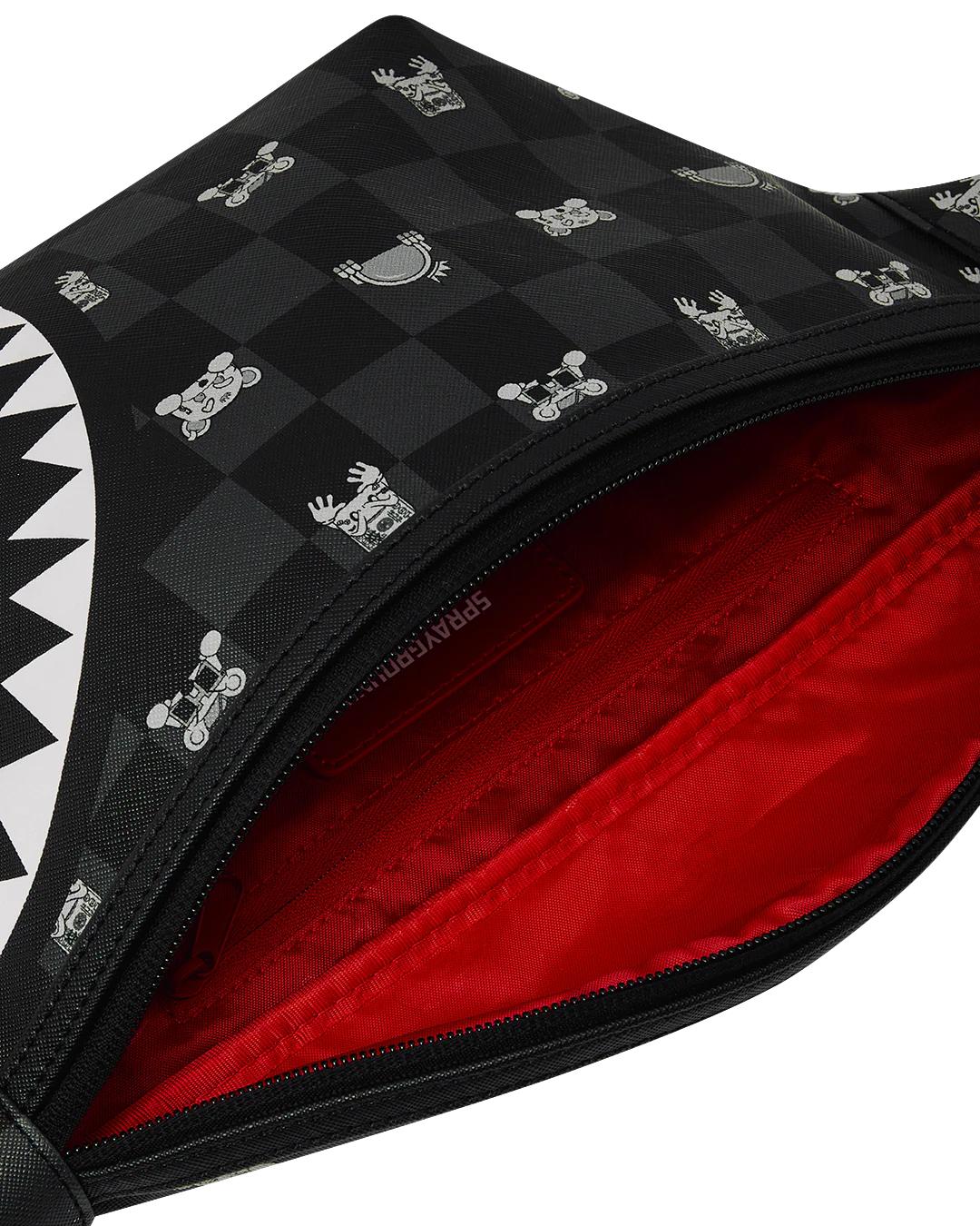 Sprayground Best Seller | SHARK MOB HIDEOUT SAVVY CROSSBODY