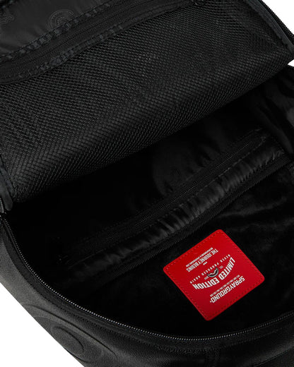 Sprayground Exclusive | GOLD BRICK DRIP BLACK BACKPACK