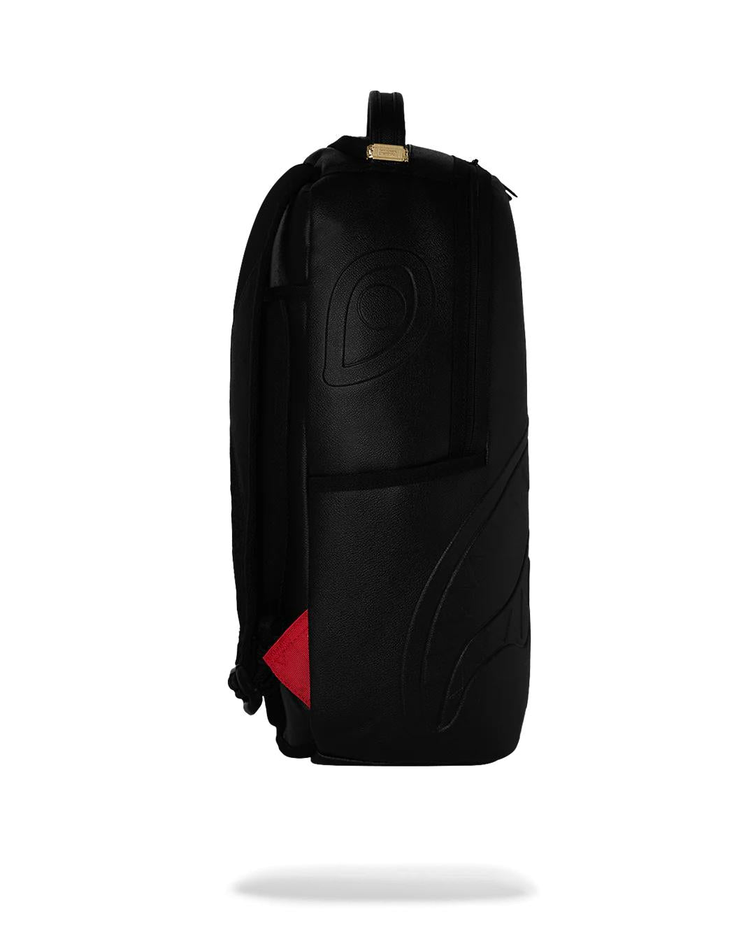 Sprayground Exclusive | GOLD BRICK DRIP BLACK BACKPACK