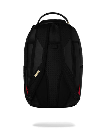 Sprayground Exclusive | GOLD BRICK DRIP BLACK BACKPACK