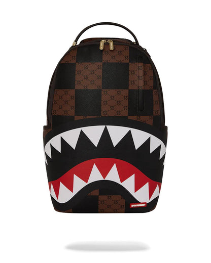 Sprayground Essential | THAT BIG CHECK SHARK BACKPACK