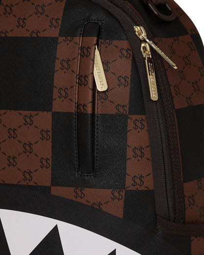 Sprayground Essential | THAT BIG CHECK SHARK BACKPACK