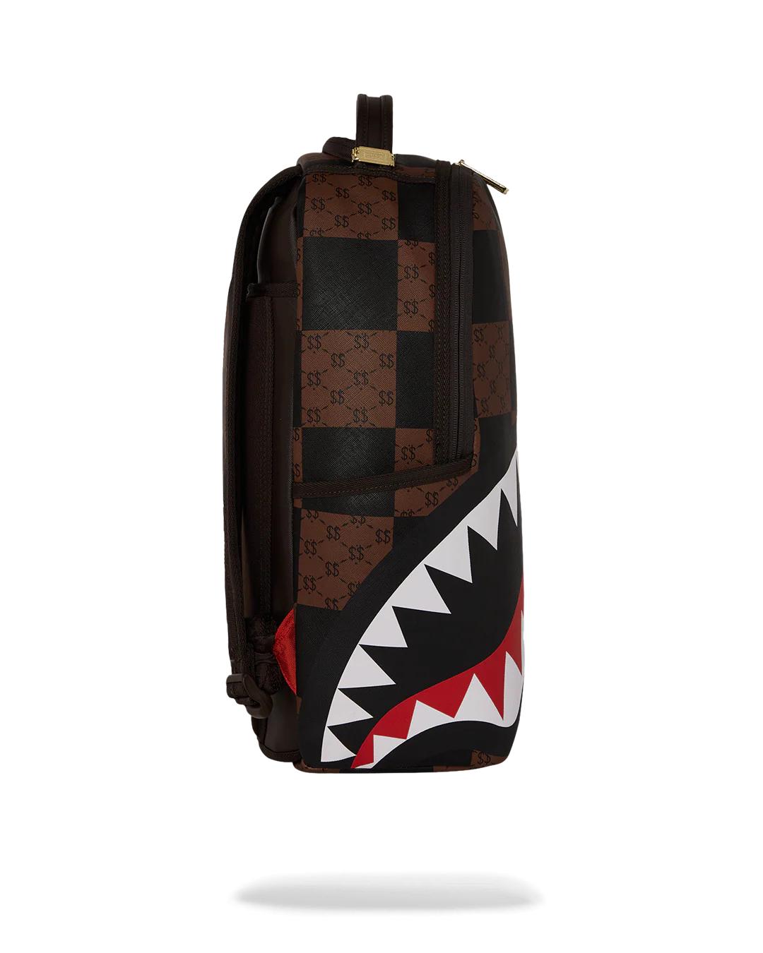 Sprayground Essential | THAT BIG CHECK SHARK BACKPACK