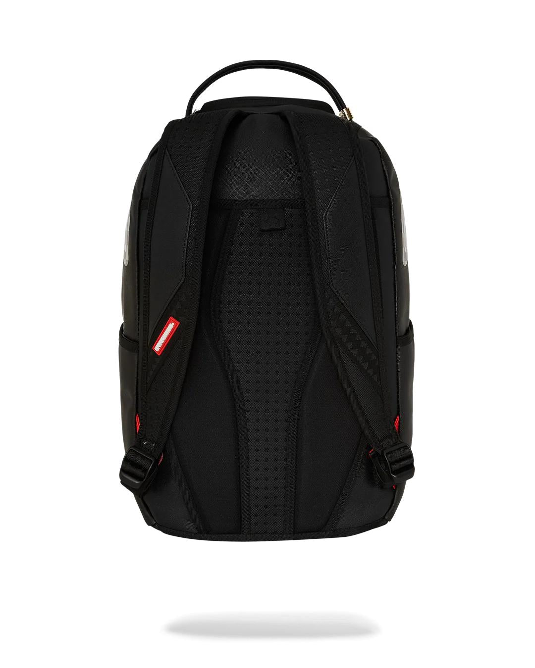 Sprayground Exclusive | SHARK CENTRAL CREAM BLACK CHECK BACKPACK