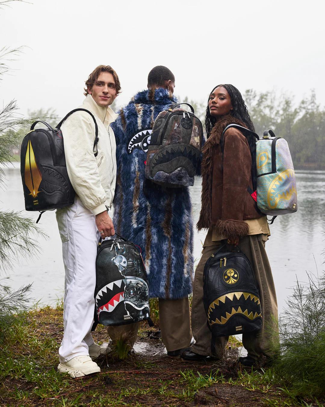 Sprayground Premium | FOUNDATION LADY DEMERZEL ROBOTIC SHARK BACKPACK