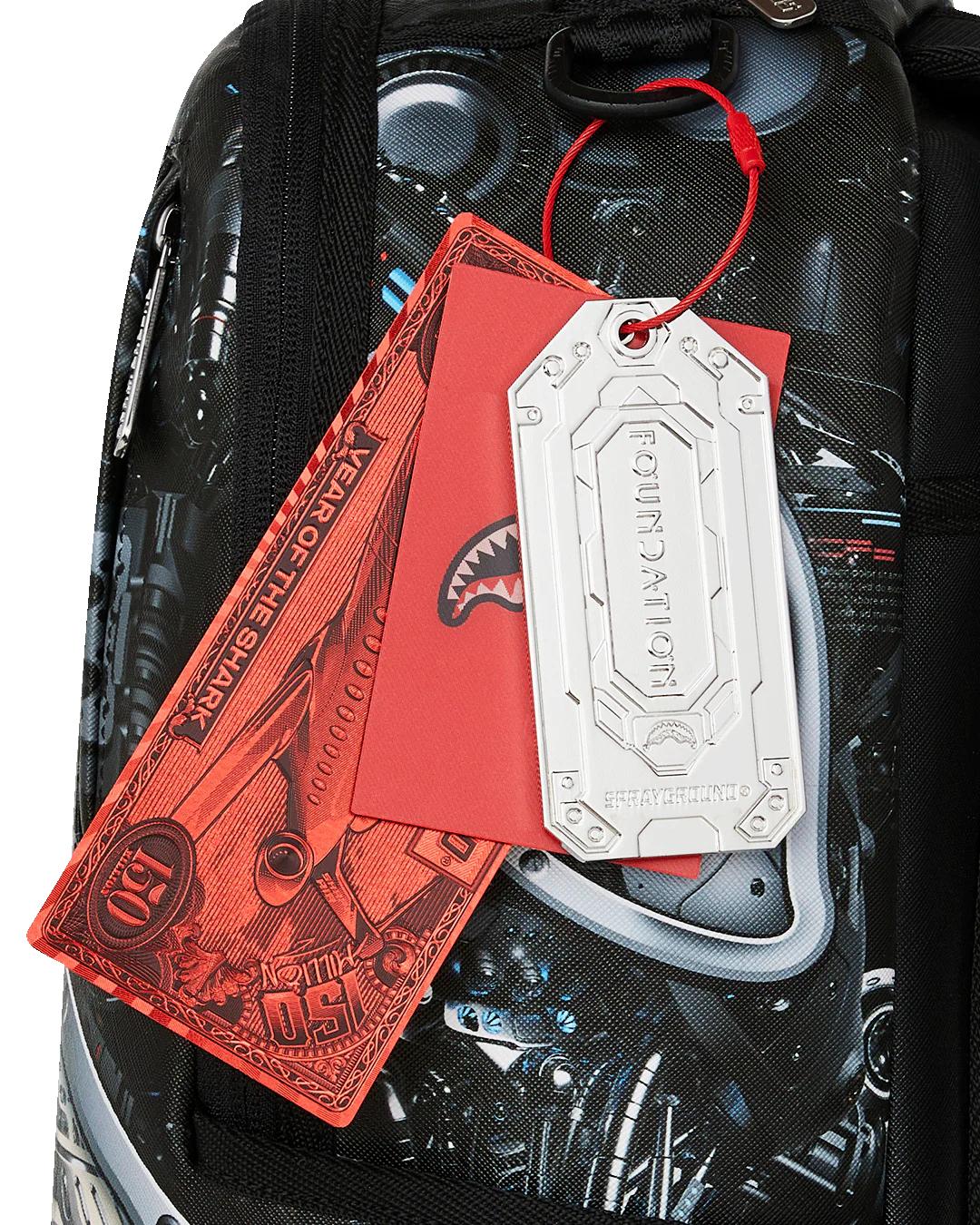 Sprayground Premium | FOUNDATION LADY DEMERZEL ROBOTIC SHARK BACKPACK