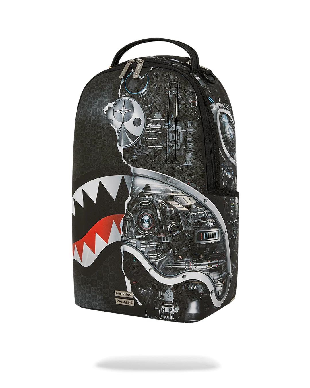 Sprayground Premium | FOUNDATION LADY DEMERZEL ROBOTIC SHARK BACKPACK