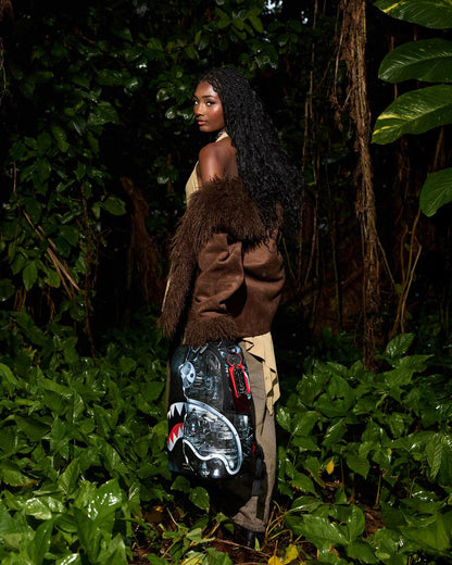 Sprayground Premium | FOUNDATION LADY DEMERZEL ROBOTIC SHARK BACKPACK